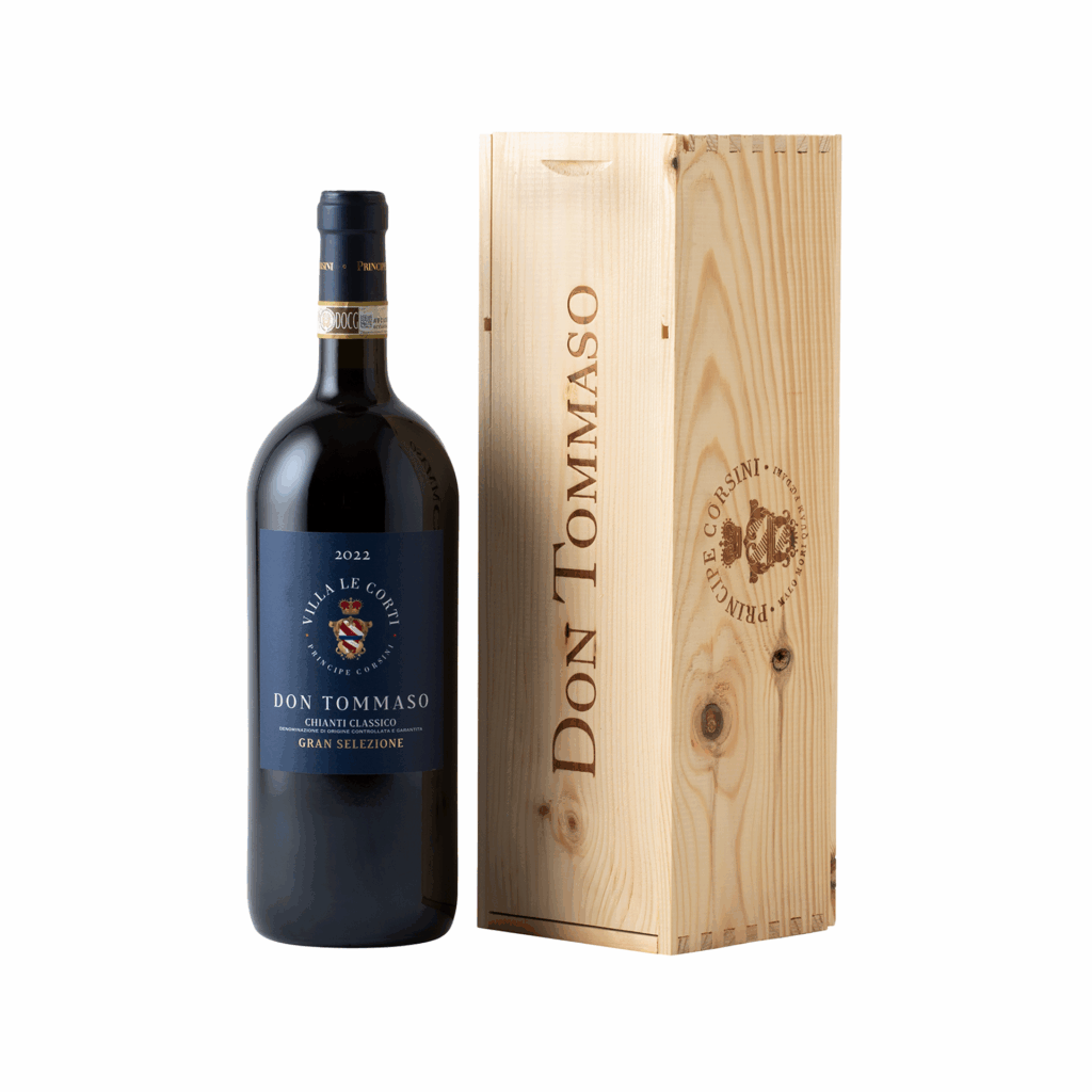 Don Tommaso Chianti Classico Gran Selezione DOCG 1,5 L + Cassetta di Legno
