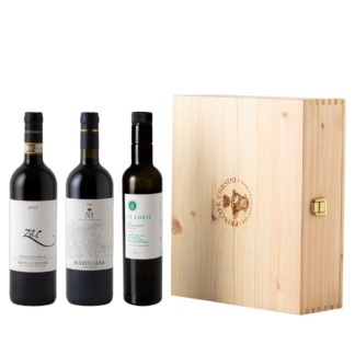 Zac 2021 + Marsiliana 2020 + EVO Oil 0,75 L + Wooden Box